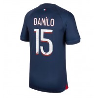 Dres Paris Saint-Germain Danilo Pereira #15 Domáci 2023-24 Krátky Rukáv